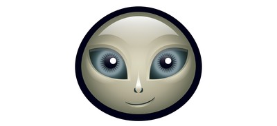 Image for Paul Alien Ufo Cricut SVG Design