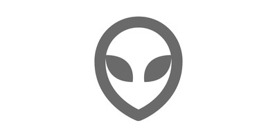 Image for Free Alien Head Cricut SVG Design