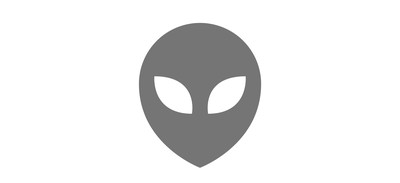 Image for Free Alien Head Cricut SVG Design