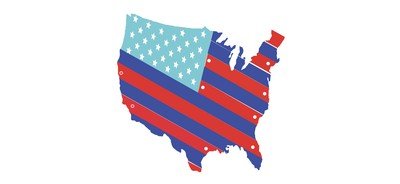 Image for America Building City Cricut SVG Design