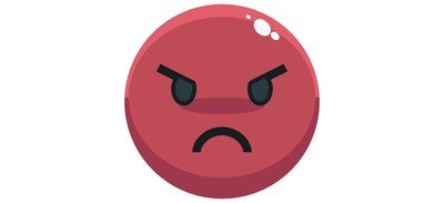 Image for Angry Emoji Emotion Cricut SVG Design