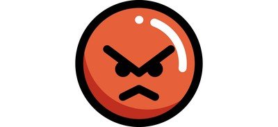 Image for Angry Mad Face Cricut SVG Design