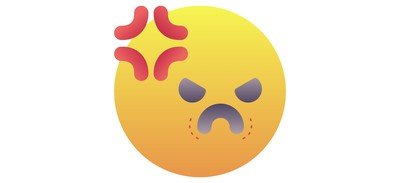 Image for Angry Angry Face Emoticon Cricut SVG Design