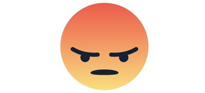 Image for Free Angry Face Emoji Cricut SVG Design