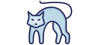 Image for Animal Cat Evil Cat Cricut SVG Design