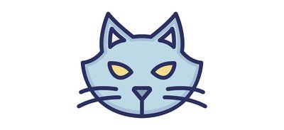 Image for Animal Cat Cat Face Cricut SVG Design