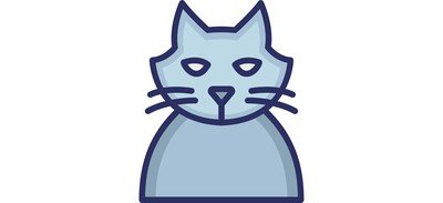 Image for Animal Cat Cat Face Cricut SVG Design