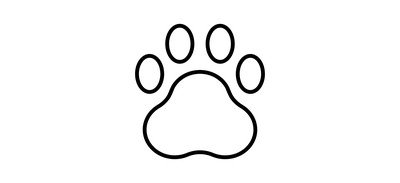 Image for Animal Dog Foot Cricut SVG Design