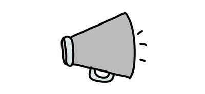 Image for Announcement Promotion Bullhorn Cricut SVG Design