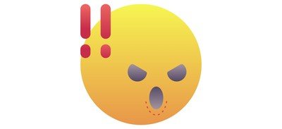 Image for Annoyed Annoying Emoticon Cricut SVG Design