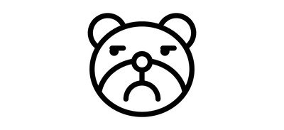 Image for Bear Bears Emoji Cricut SVG Design