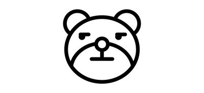 Image for Bear Bears Emoji Cricut SVG Design