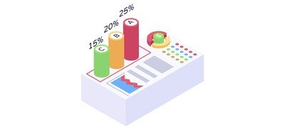 Image for Data Visualization Business Reporting Annual Reports Cricut SVG Design