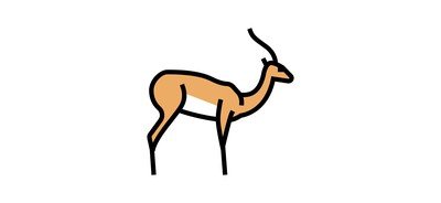 Image for Antelope  Cricut SVG Design