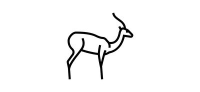 Image for Antelope  Cricut SVG Design