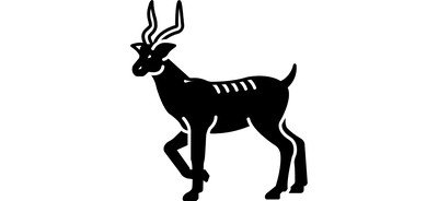 Image for Antelope  Cricut SVG Design