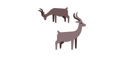 Image for Antelope Deer Animal Cricut SVG Design