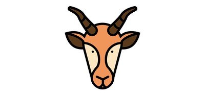 Image for Antelope Animal Mammal Cricut SVG Design