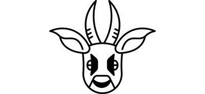 Image for Antelope  Cricut SVG Design