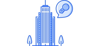 Image for Flat Apartment Skyscraper Cricut SVG Design