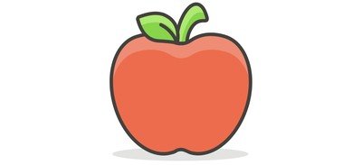 Image for Free Apple Fruit Healthy Cricut SVG Design