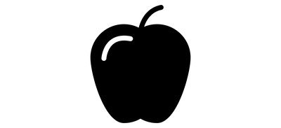 Image for Free Apple Fruit Eat Cricut SVG Design