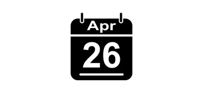 Image for April Calendar Date Cricut SVG Design