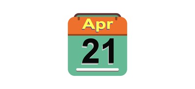 Image for April Calendar Date Cricut SVG Design