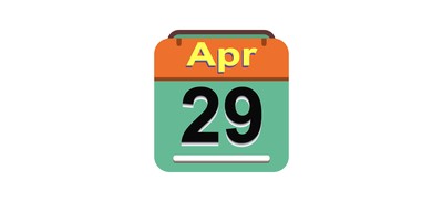 Image for April Calendar Date Cricut SVG Design