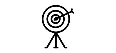 Image for Archery Arrow Target Cricut SVG Design