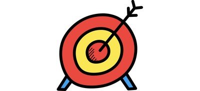 Image for Archery Arrow Bullseye Cricut SVG Design