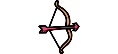 Image for Archery Bow Arrow Cricut SVG Design