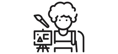 Image for Artist Paint Art Cricut SVG Design