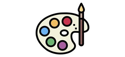 Image for Artist Palette Palette Painting Cricut SVG Design
