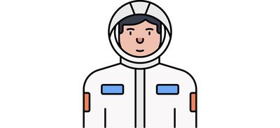 Image for Free Astronaut Cricut SVG Design