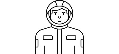 Image for Free Astronaut Cricut SVG Design