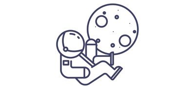 Image for Astronaut Astronomy System Cricut SVG Design