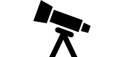 Image for Astronomy Search Spyglass Cricut SVG Design