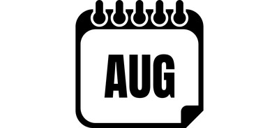 Image for August Aug Month Of August Cricut SVG Design