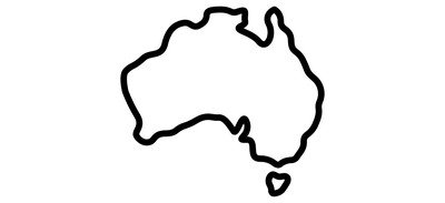 Image for Australia Map Country Cricut SVG Design