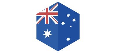 Image for Australia Flag Country Cricut SVG Design