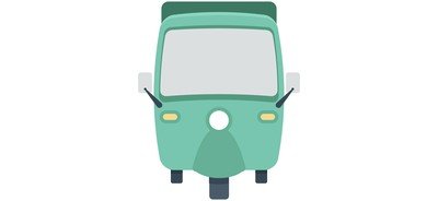 Image for Auto Rickshaw Transport Cricut SVG Design