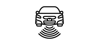 Image for Automobile Sensor Wifi Car Autonomous Car Cricut SVG Design