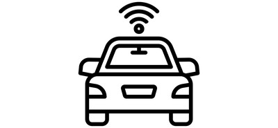 Image for Autonomous Car Wifi Car Driverless Car Cricut SVG Design