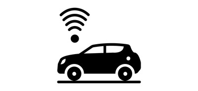 Image for Autonomous Car Wifi Car Driverless Car Cricut SVG Design