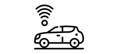 Image for Autonomous Car Wifi Car Driverless Car Cricut SVG Design