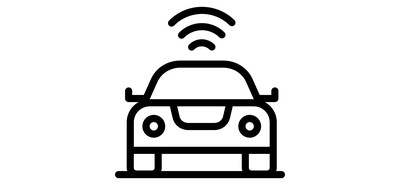 Image for Autonomous Car Wifi Car Driverless Car Cricut SVG Design