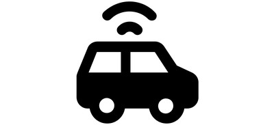 Image for Autonomous Vehicle Autonomous Car Car Wifi Cricut SVG Design