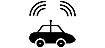 Image for Autonomous Vehicle Autonomous Car Car Wifi Cricut SVG Design