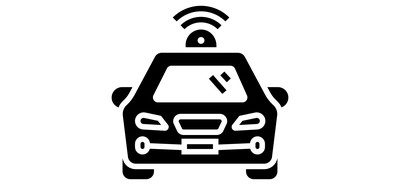 Image for Autonomous Vehicle Autonomous Car Car Wifi Cricut SVG Design